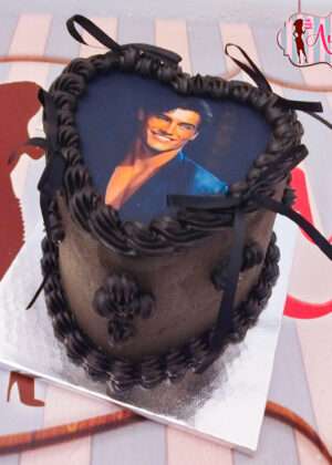 Tarta coquette con foto