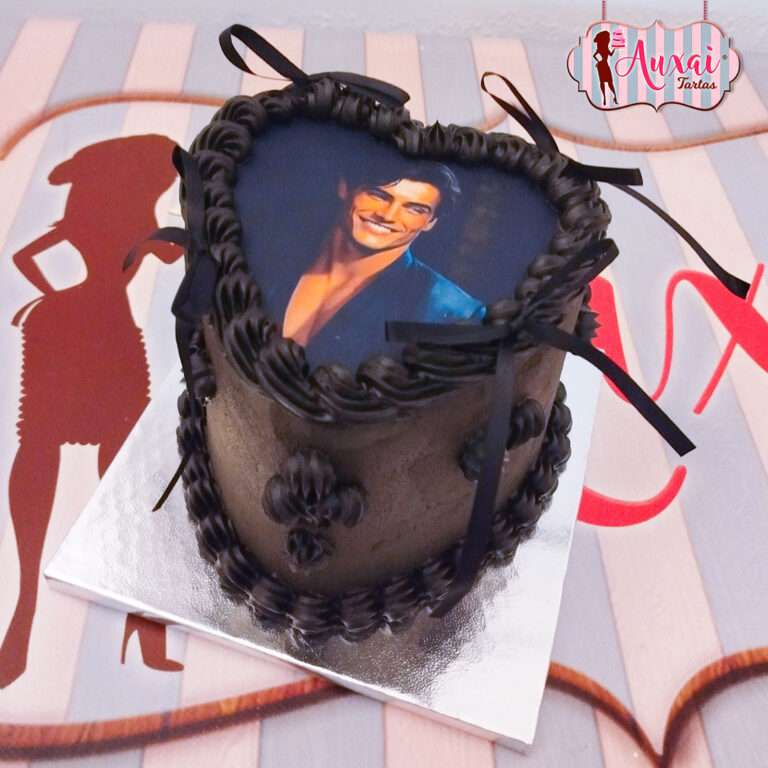 Tarta coquette con foto