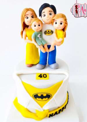 Tarta Día del padre super papá