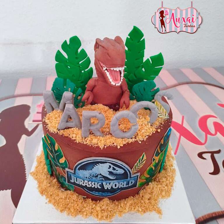 Tarta Jurásica Gourmet Jurassic World