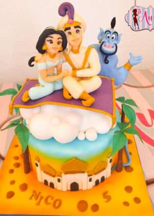 Tarta Disney Aladdin