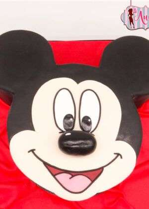 Tarta Disney silueta cara de Mickey