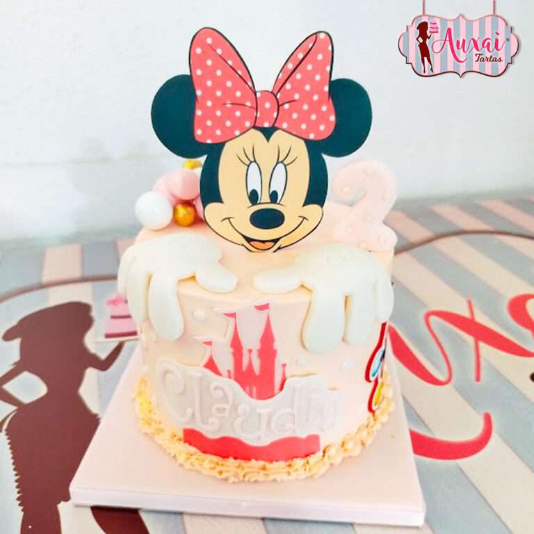 Tarta Disney Minnie y castillo