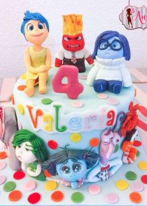 Tarta Disney Del revés 2