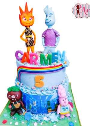 Tarta Disney Elemental