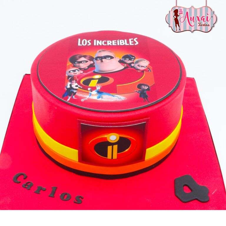 Tarta Disney Los Increibles