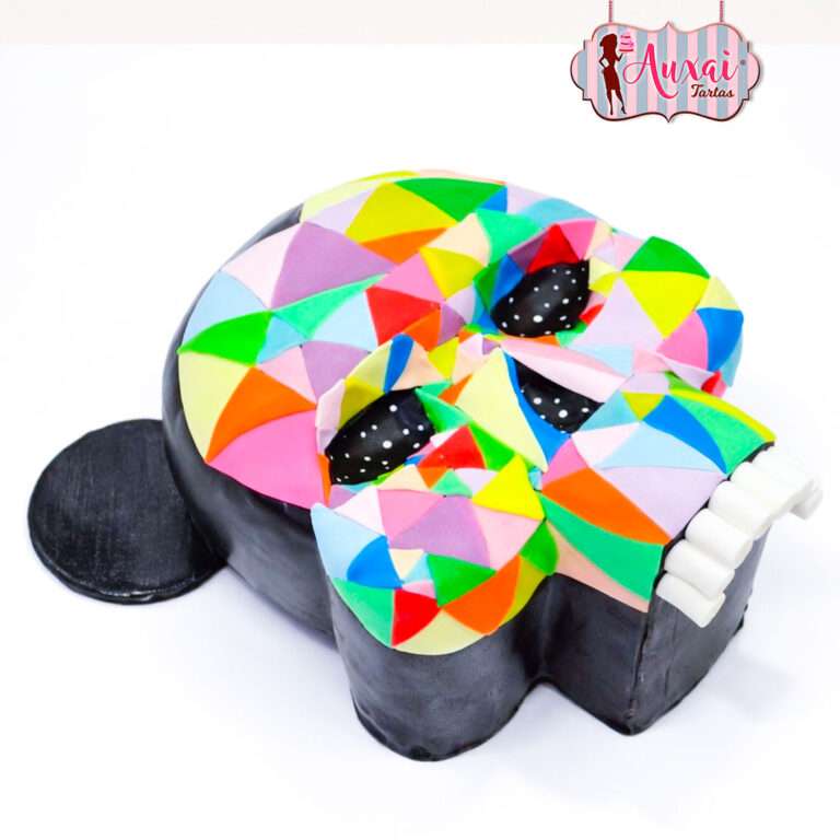 Tarta Personalizada Escultura Mosaico Pop 3D