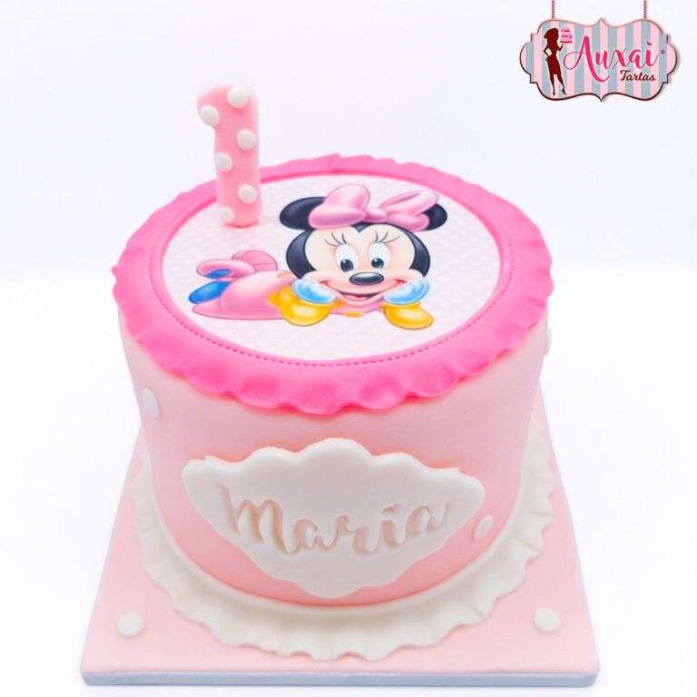Tarta Disney Minnie Mouse bebé