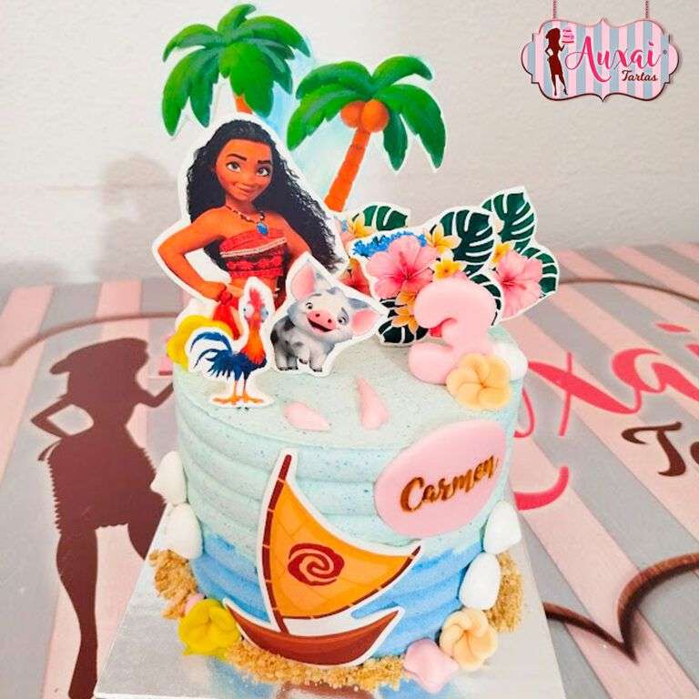 Tarta Disney Vaiana