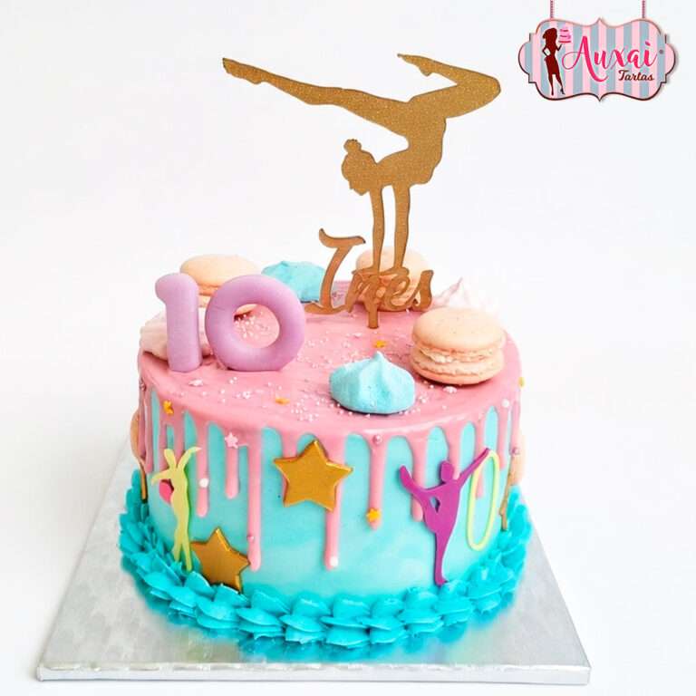 Tarta topper gimnasia rítmica