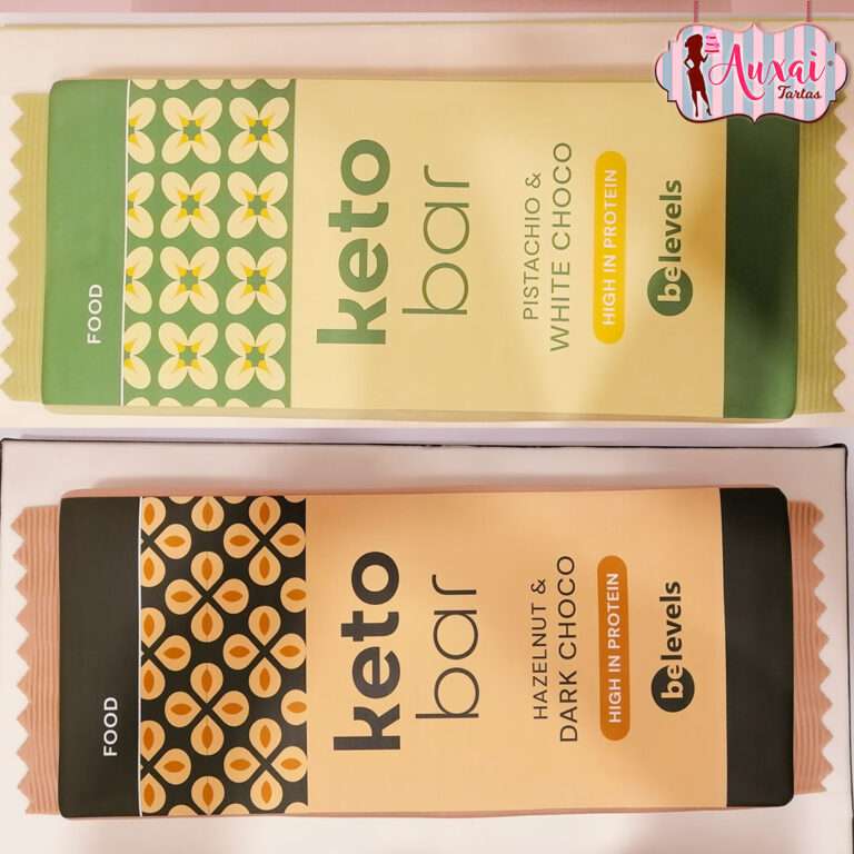 Tarta empresa Belevels barras keto