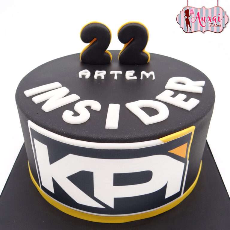 Tarta empresa logo frontal