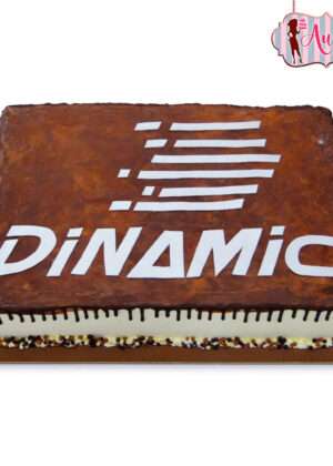 Tarta logo empresa - sin fondant