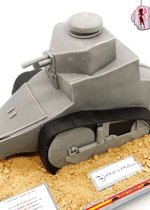 Tarta tanque militar