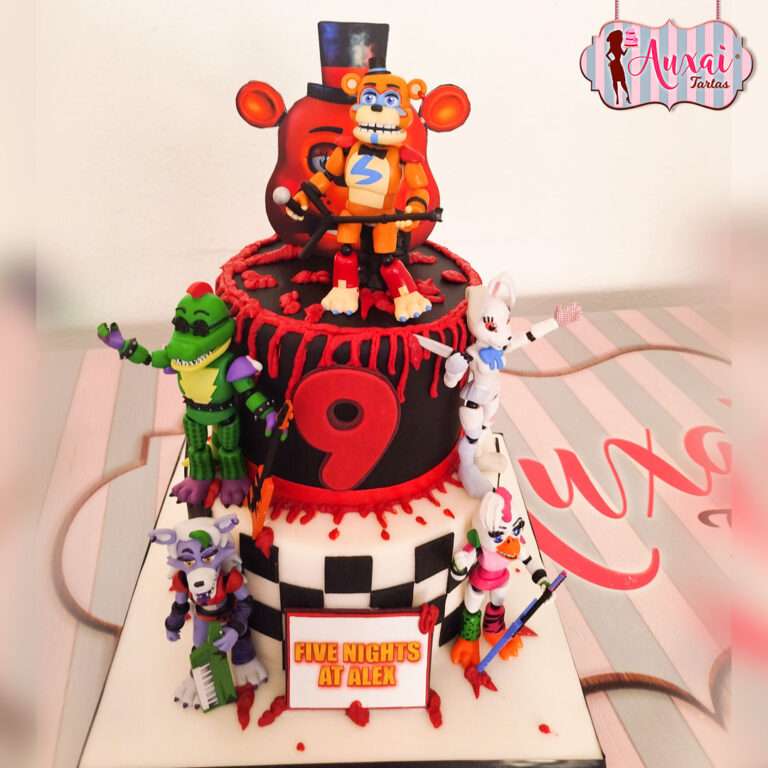 Tarta Infantil de Diseño Five Nights at Freddy's