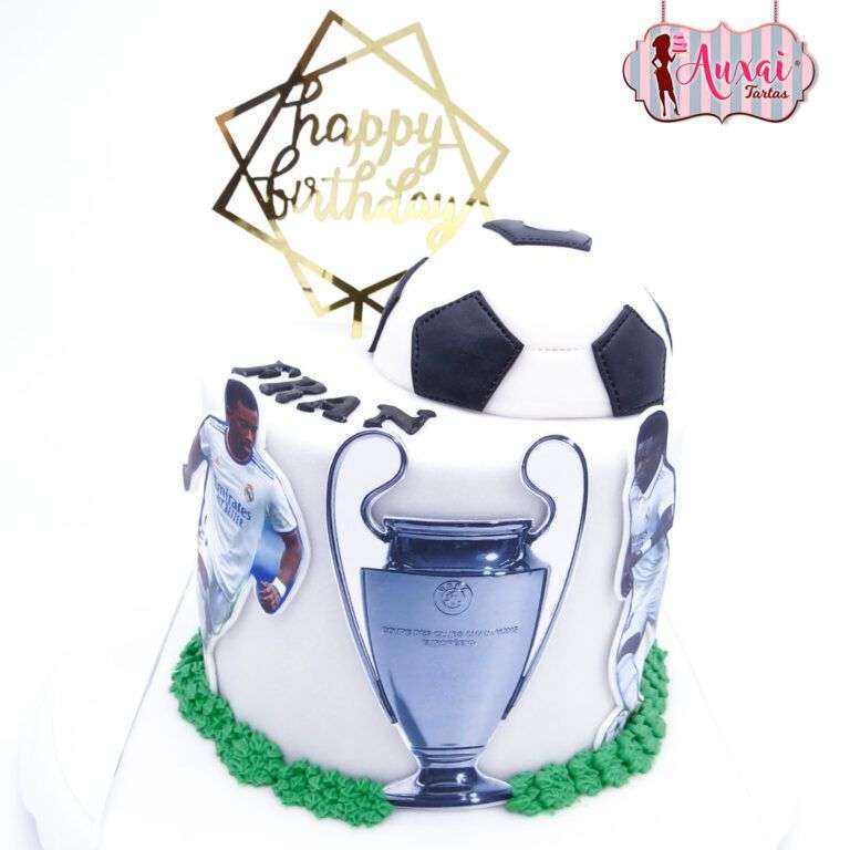 Tarta fútbol Copa Real Madrid