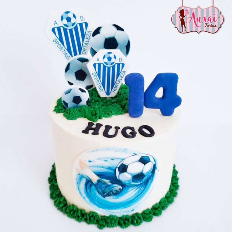 Tarta fútbol Sporting Hortaleza