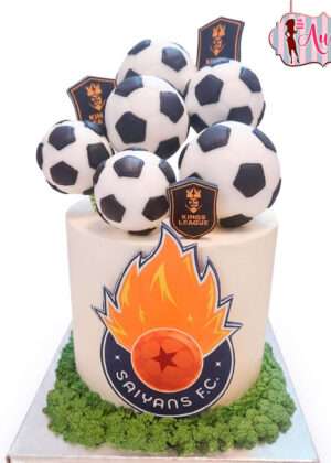 Tarta fútbol Kings League