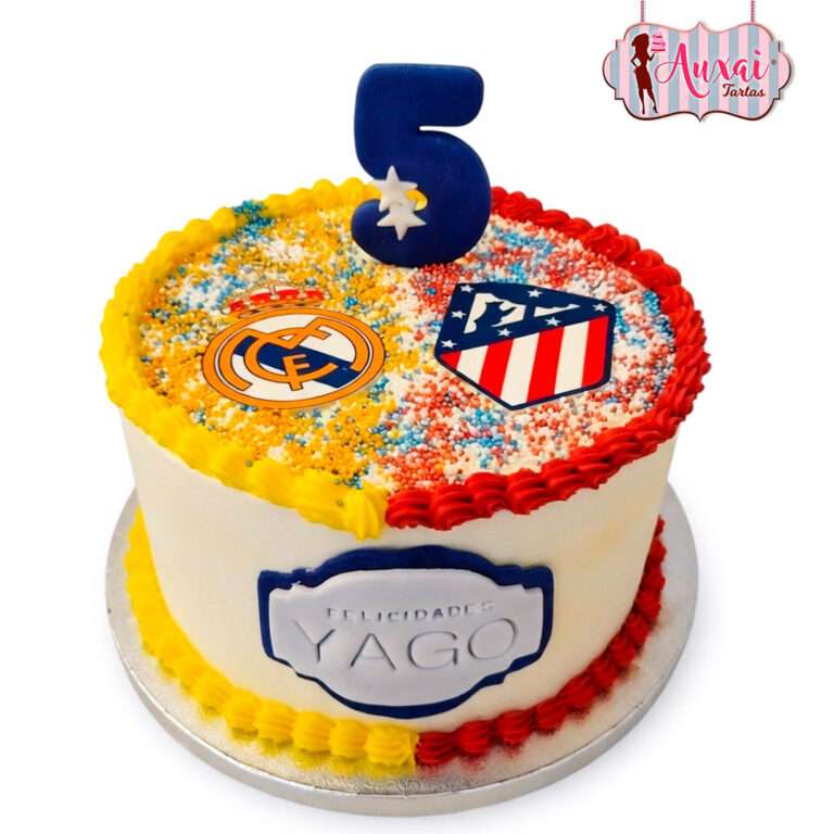 Tarta Infantil Derbi de Madrid