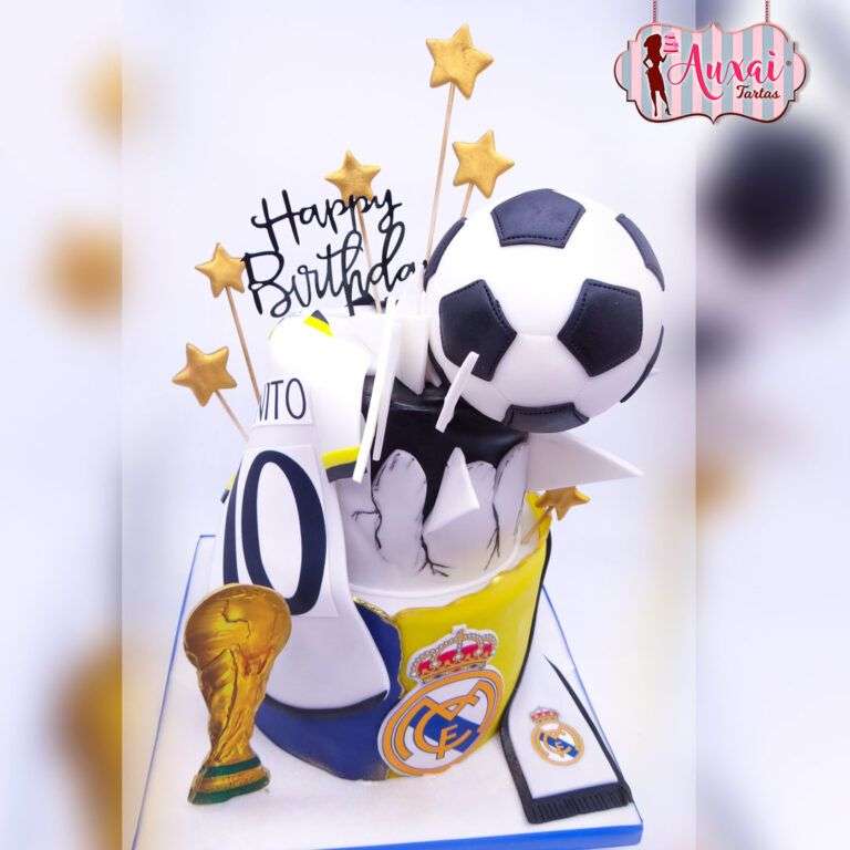 Tarta Infantil de Fútbol Campeones de Leyenda