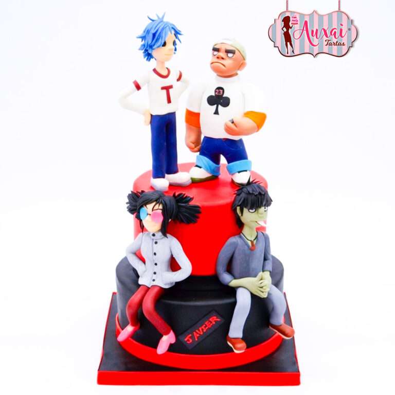 Tarta de Diseño Gorillaz Premium