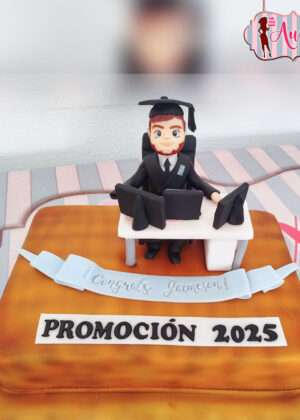 Tarta graduación informático