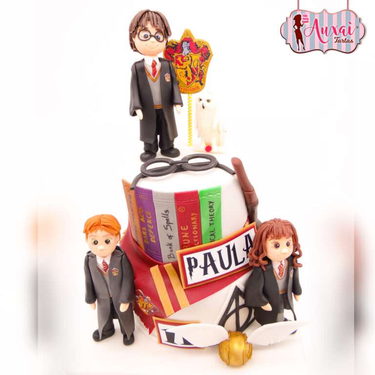Tarta Infantil de Magia y Hechicería Paula