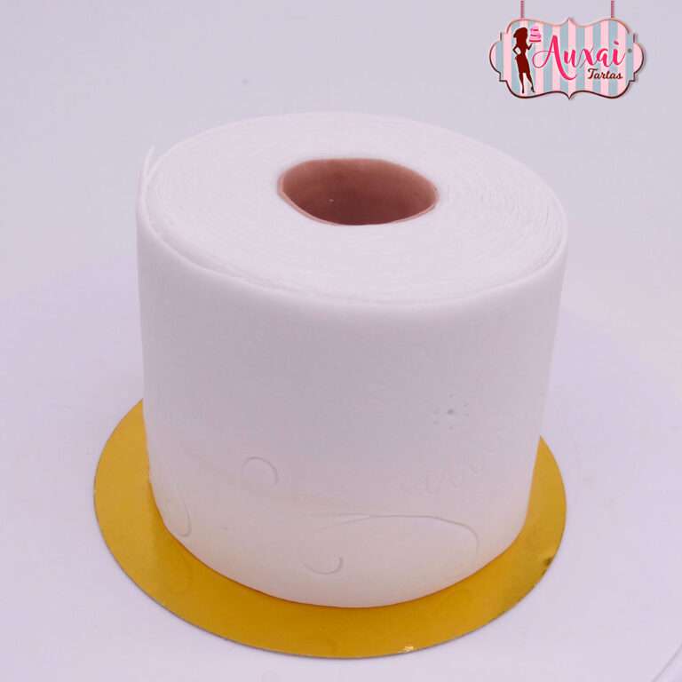 Tarta Hiperrealista Rollo de Papel