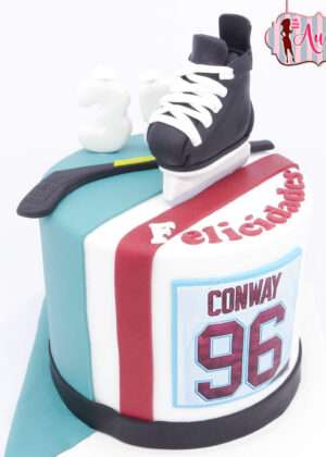 Tarta deportes hockey hielo