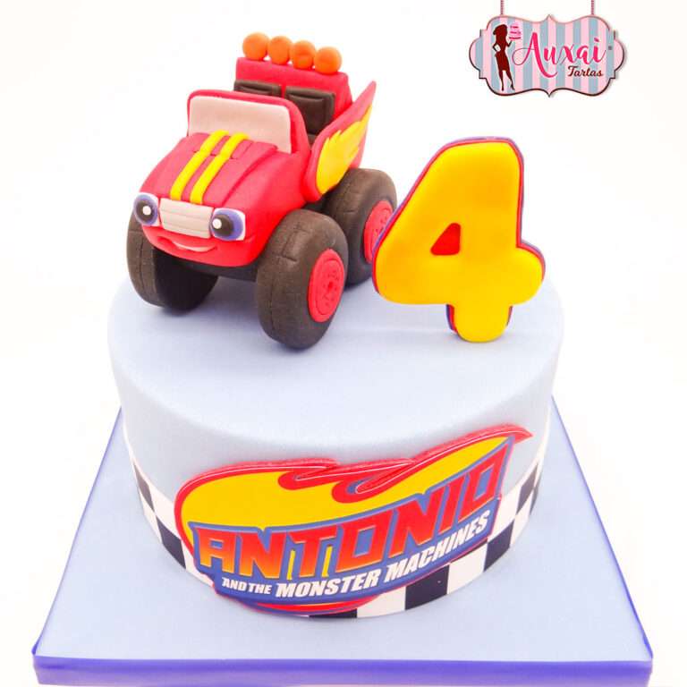 Tarta Infantil de Diseño Blaze y los Monster Machines
