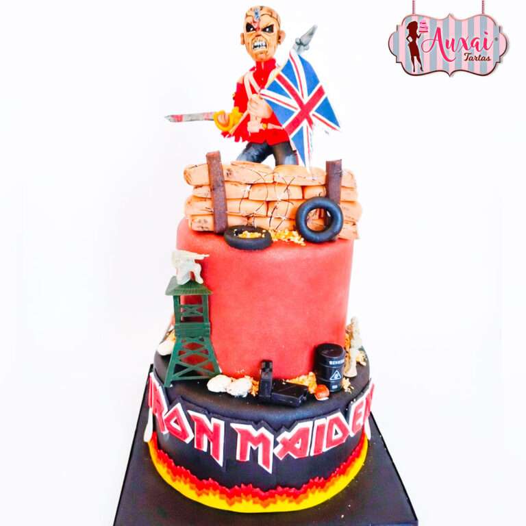 Tarta de Diseño Iron Maiden The Trooper
