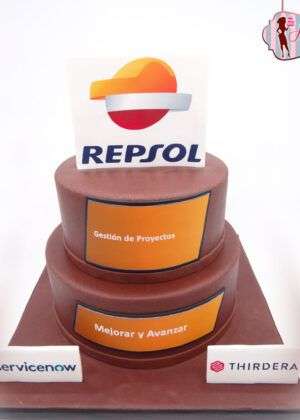 Tarta Repsol