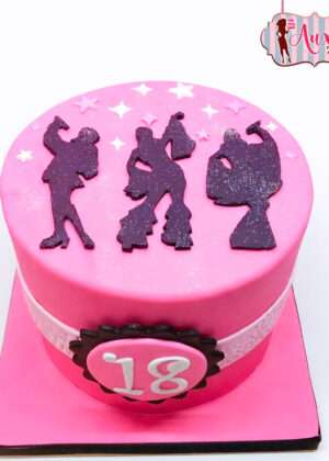 Tarta Mamma Mia rosa