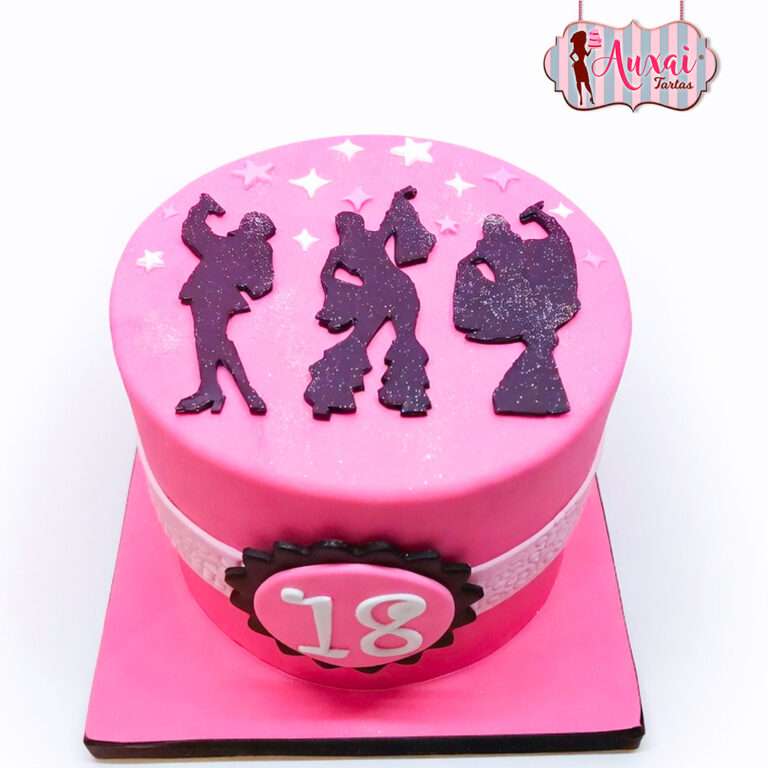 Tarta de Cumpleaños Mamma Mia Disco