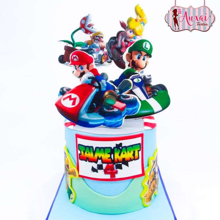 Tarta Mario Kart