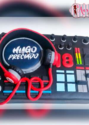 Tarta mesa DJ Hugo Preciado