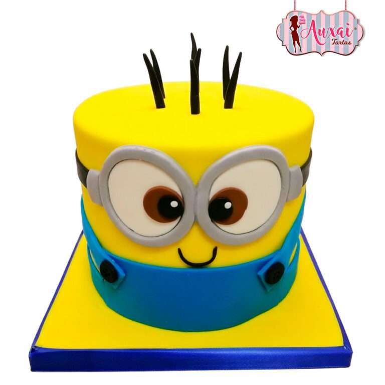 Tarta de Cumpleaños Minion de Diseño