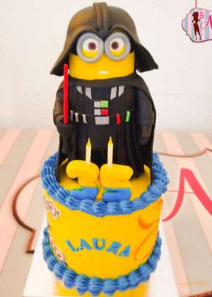 Tarta Minions - Star Wars