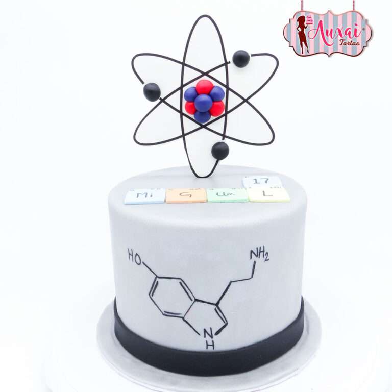 Tarta de Diseño Científico Serotonina
