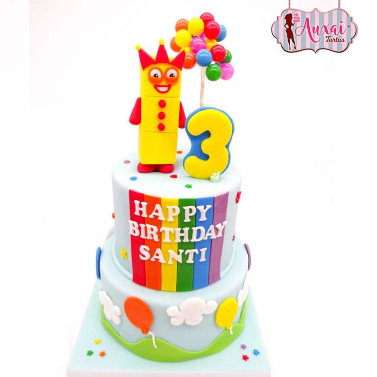 Tarta Infantil de Diseño Numberblocks