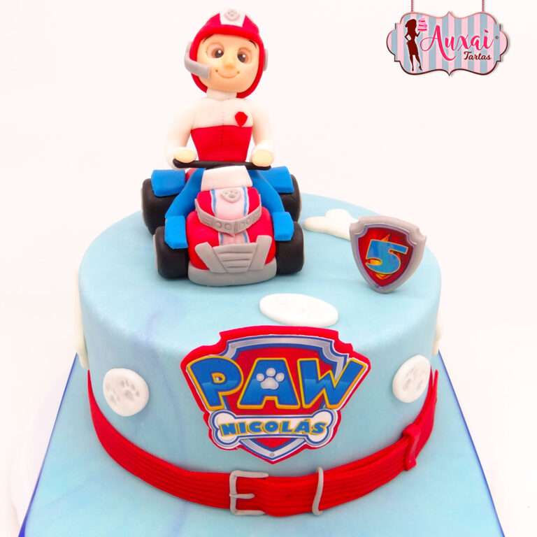 Tarta Infantil de Ryder y la Patrulla Canina