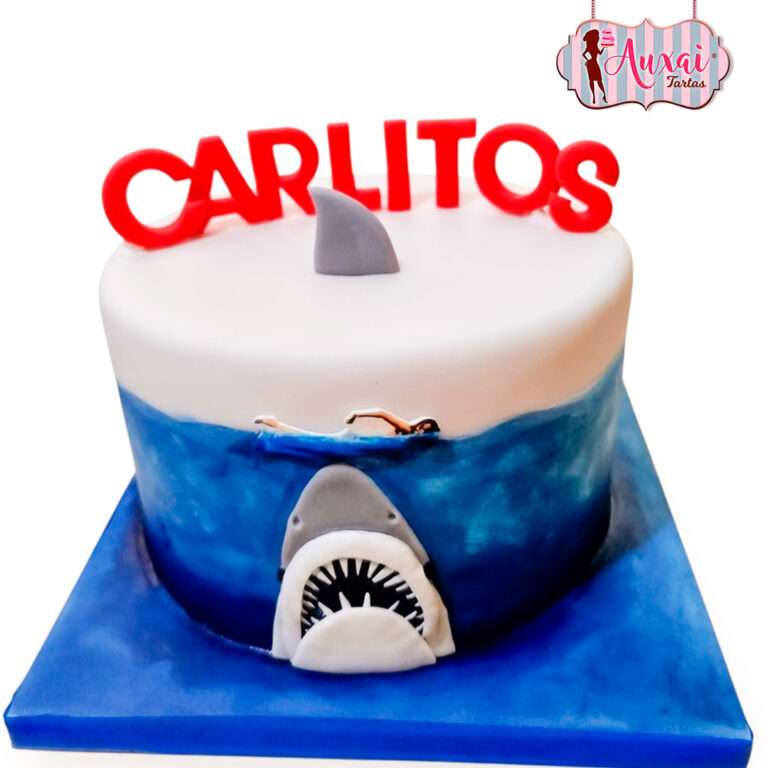 Tarta Infantil Tiburón de Diseño