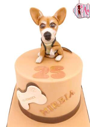 Tarta perro chihuahua