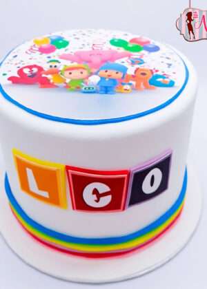 Tarta sencilla Pocoyo