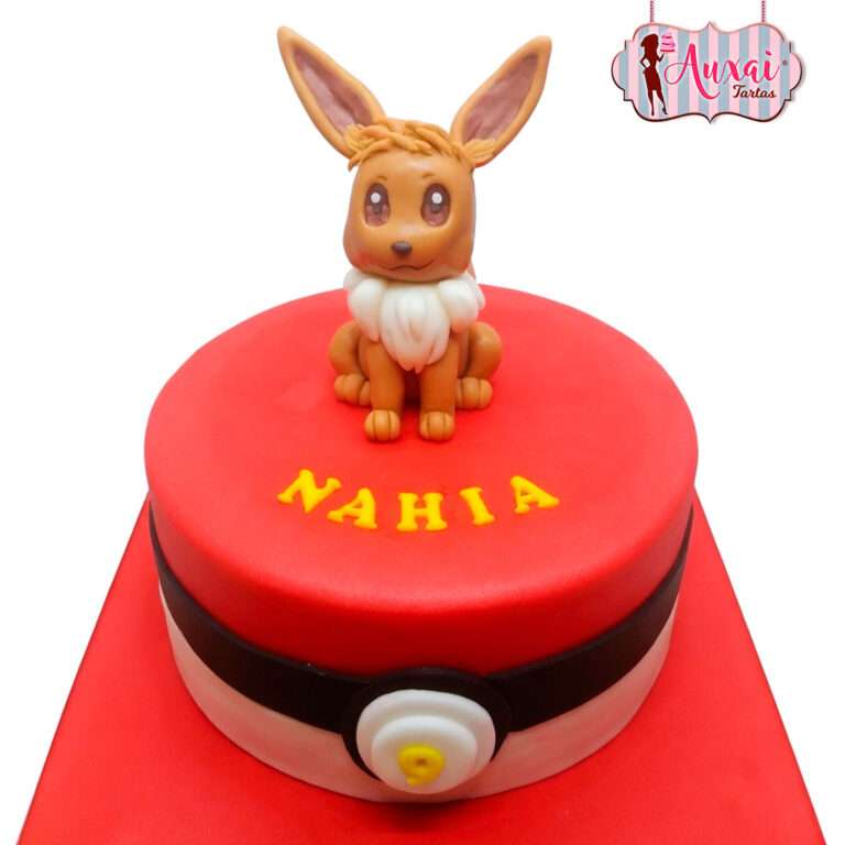 Tarta Pokemon Ibi con Figura de Eevee