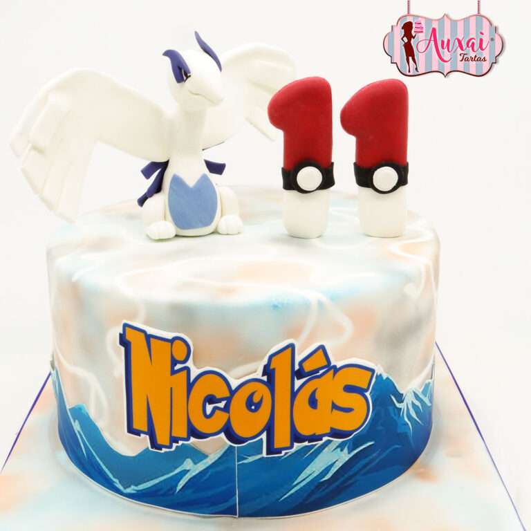 Tarta Pokémon Lugia de Diseño