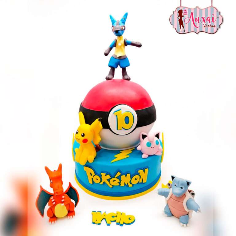 Tarta Infantil de Colección Pokémon