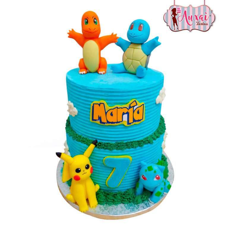 Tarta Pokemon varios personajes