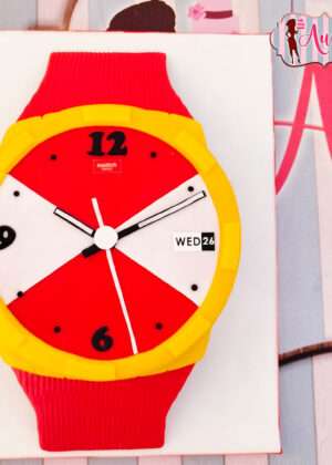 Tarta reloj Swatch