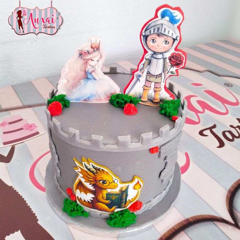Tarta de Sant Jordi Castillo de la Leyenda